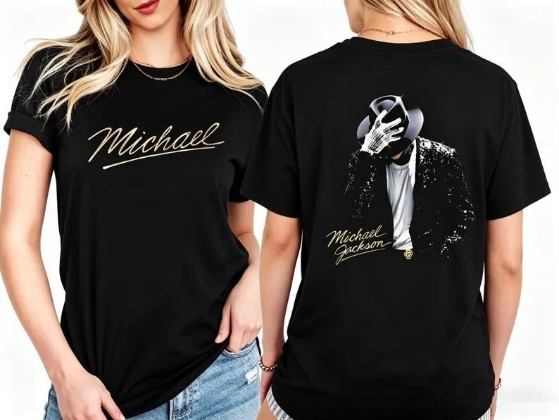 Michael Jackson Signature Hat Pose Classic King Of Pop T Shirt