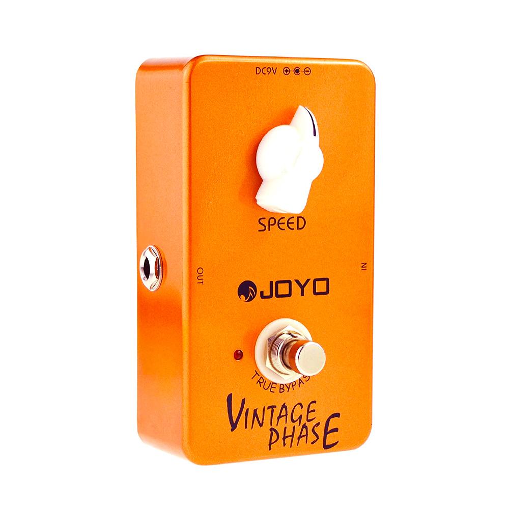 JOYO JF-06 Vintage Phaser Guitar Effect Pedal 70's Classic Phaser Sounds with Speed Control Knob Guitar Parts and Accessory