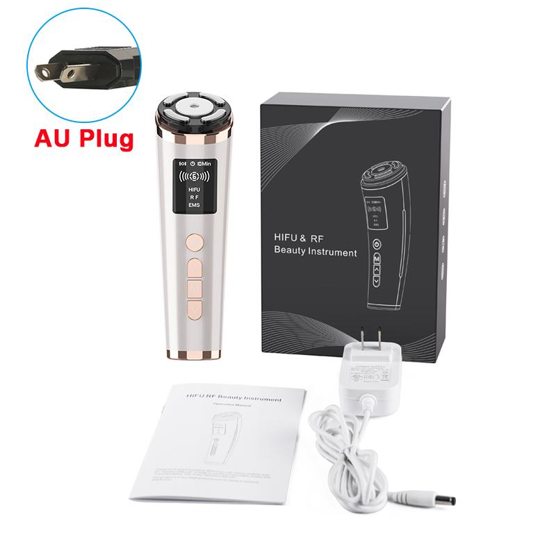 Hifu Подтяжка лица Массаж лица EMS Микротоки для лица Омоложение кожи Антивозрастной Массажер для подтяжки лица Мини Hifu аппарат