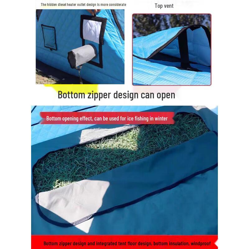 Jinggeng Insulated Ice Fishing & Camping Tent