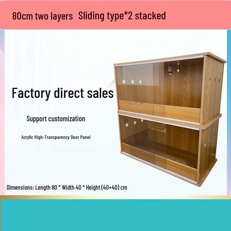 Multi-Layer Guinea Fowl Brooder & Warmer Cage for Chicks and Hamsters with Front Opening