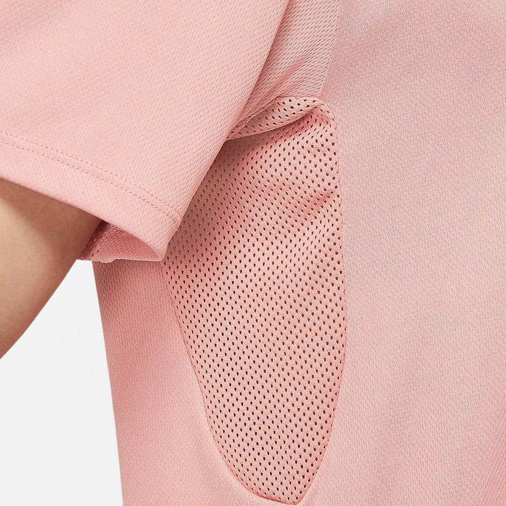 Nike Rise 365 Wild Run Lightweight Quick-Dry Knit Short Sleeve T-Shirt Men Tops Rust-Pink DA1169-685