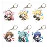 Acrylic Standee Keychain: Hatsune Miku, Luka Megurine, Rin Kagamine Anime Pendant Ornament
