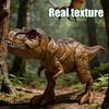Kids Dinosaur Toy with Light Sound Movable Joints Roaring Tyrannosaurus Rex Carnotaurus Velociraptor Figure Toddlers Educational Simulated Dino Model