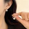 Fashionable Exquisite Diamond Clay Earrings for Women: Simple, Luxury, Versatile Ear Cuffs