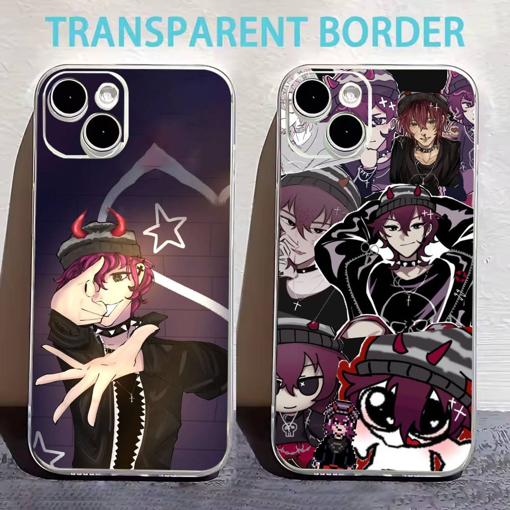 K-Killer C-Chat Ronin Game Phone Case For iPhone17,16,15,14,13,12,11 Plus,Pro Max Soft Transparent Cover