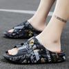 Fashion Original New Style Slippers Men's Sandals Summer Fashion Thick Bottom Anti-slip Slip-on Flip Flops Camouflage Beach Slides Shoes