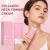 PDRN Roze Collageen Nekcrème Gua Sha Crème Strakkere Lift Huid Boost Elasticiteit Verminder Dubbele Kin Modelleer Perfecte Nekcontour