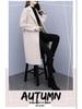 Korean Style Mid-Length Loose Woolen Coat - 2025 Trend, Autumn Winter, Plus Size, Thickened Women's Outerwear