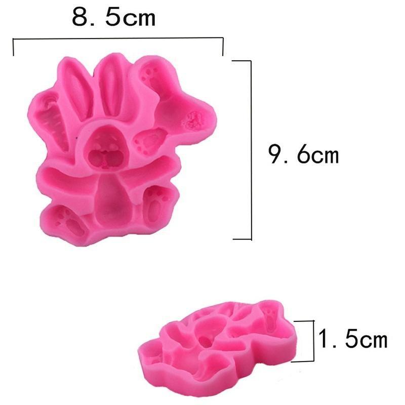 Baby 3D Animal Silicone Fondant Chocolate Mould Cake Decor Icing Sugarcraft Mold