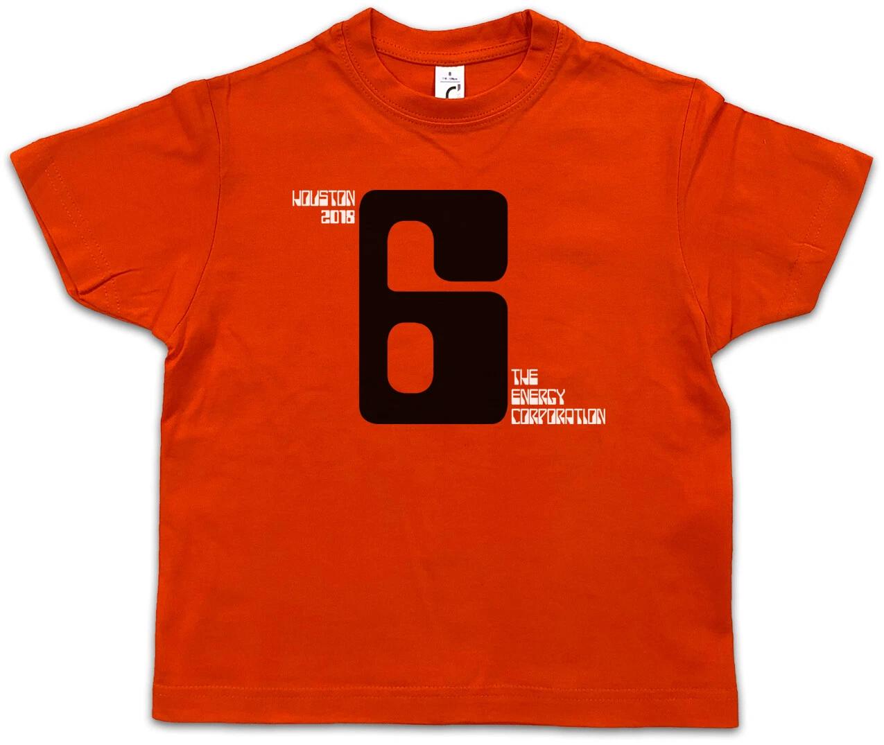 HOUSTON 6 Kids Boys kids boys T-Shirt Rollerball The Energy Corporation Jersey Jersey 130
