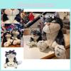 Niedliches graues Lucifer-Katzen-Plüschtier, weiche Puppe, Geschenk für Kinder und Erwachsene, bequemes Kissen