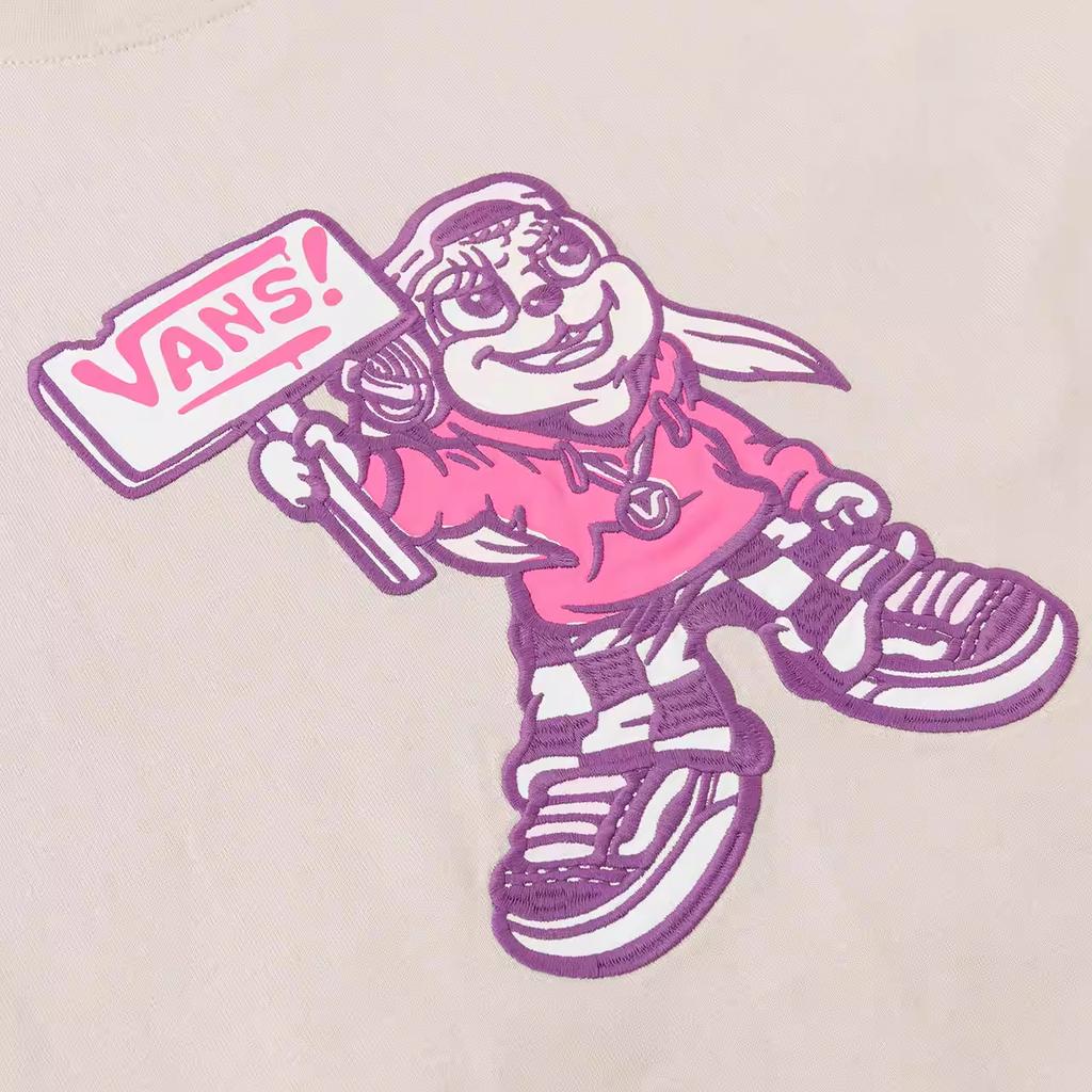 Vans Cotton Short Sleeve Rabbit Print T-Shirt Women tops VN000TM8EN9