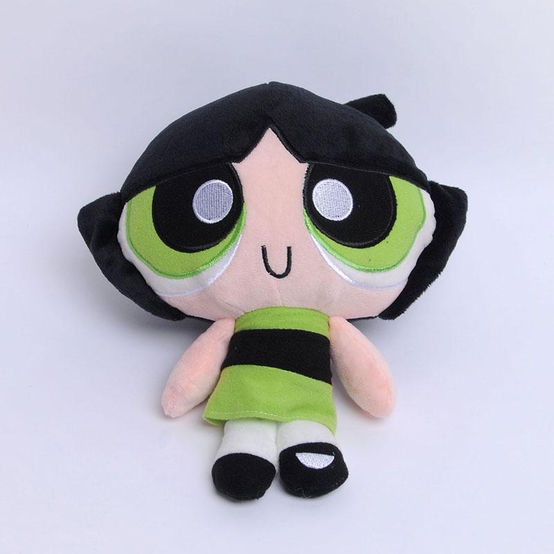 25cm Desene Animate Anime Powerpuff Girls Jucării de Pluș Drăguțe Blossom Buttercup Bubbles Păpuși de Pluș Umplute Cadouri pentru Copii