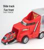 Dinosaur Truck Toy Storage & Transport Set with Alloy Car for Kids
