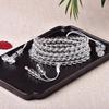 Natural White Crystal Buddhist Beads with Vajra Pestle - Elegant and Clear