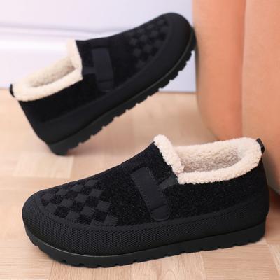 Women's Shoes Cotton Boots Winter New Style with Added Velvet and Thickened Snow Boots Casual Anti Slip Versatile Cotton Shoes