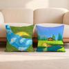 HOT M-Mulgil K-Kim Cushion Cover Home & Car Multi-Scene Pillow Cover - Reversible, Soft & Durable for Daily Use