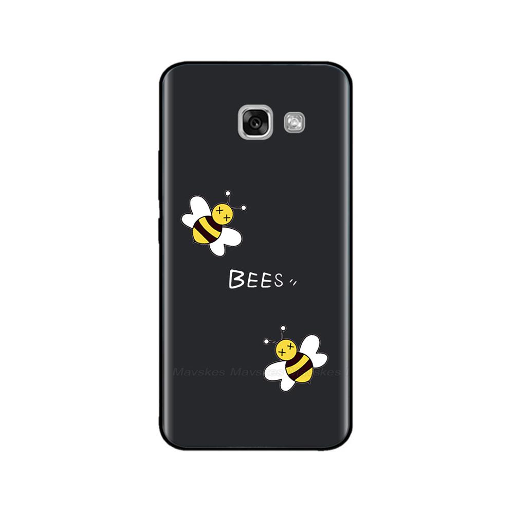 For Samsung Galaxy A3 2017 A320F Case Soft Tpu Black Silicone Cover For Samsung Galaxy A3 2016 A310F A3 2017 Case Cover Coque