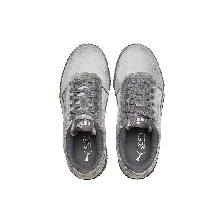 PUMA Carina Velvet Grey/Silver Women's 375886-03