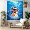 Curry Custom Your Name Wall Decor Tapestry Art For Pet Memorial Birthdaywedding Party Backdrop Family Gift