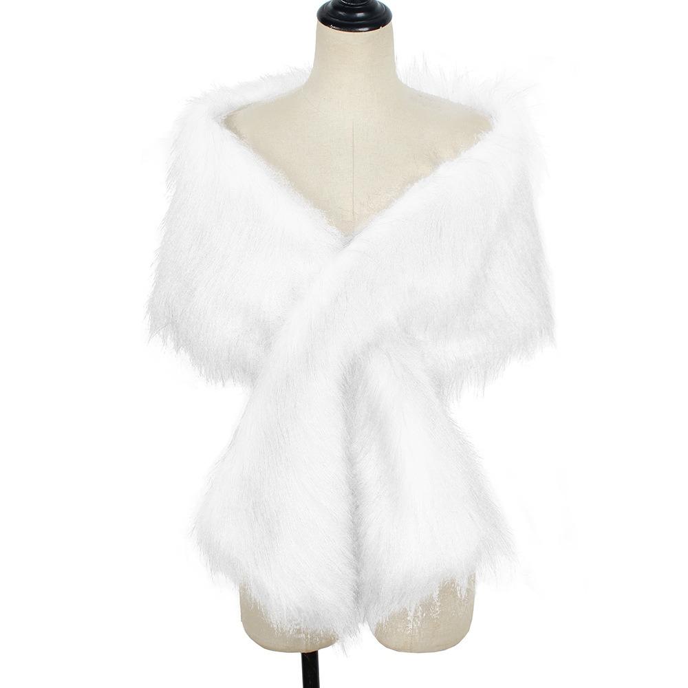 Multicolour Warm Cheongsam Shawl Widened Pashmina Wraps Fashion Fluffy Cape Shawls  Daily