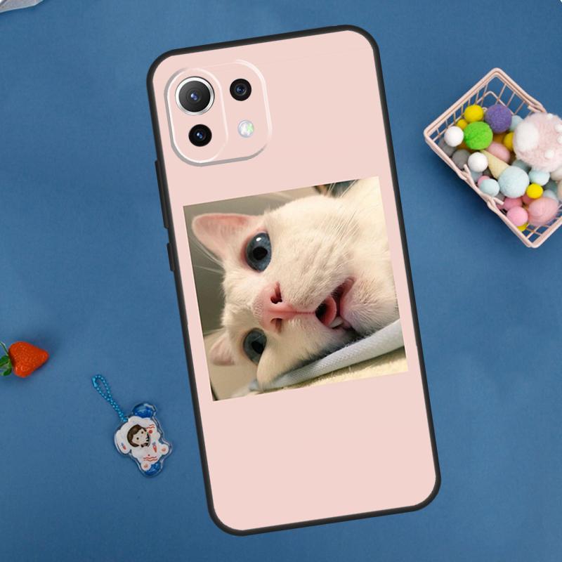 

Pink Aesthetic Cute Cat Animal Case For Xiaomi 15 Ultra 13 14 11T 12T 13T 14T Pro POCO X7 Pro F5 F6 M6 X3 X5 X6 Pro Coque POCO F5 Pro