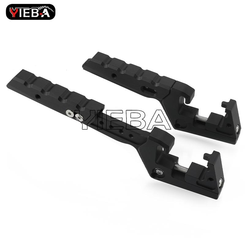 Front Passenger Footpegs Extensions For KTM EXC EXCF 125 150 200 250 300 350 400 450 500 -SX SXF XC XCF 125-500 2025 2017-2026
