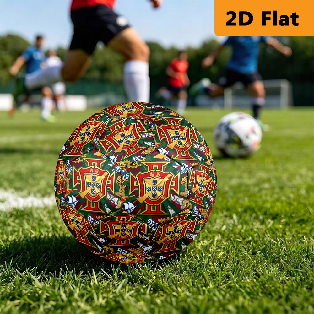 National Emblem Design Soccer Ball Suitable for Both Training and Competition Suitable for Training, Competition, and Indoor and Outdoor Sports.