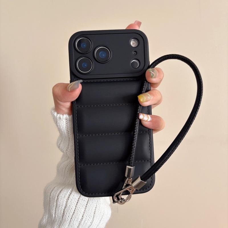 Autumn and winter wave three-dimensional down jacket iPhone11Promax mobile phone case Korean Apple 11P protective case