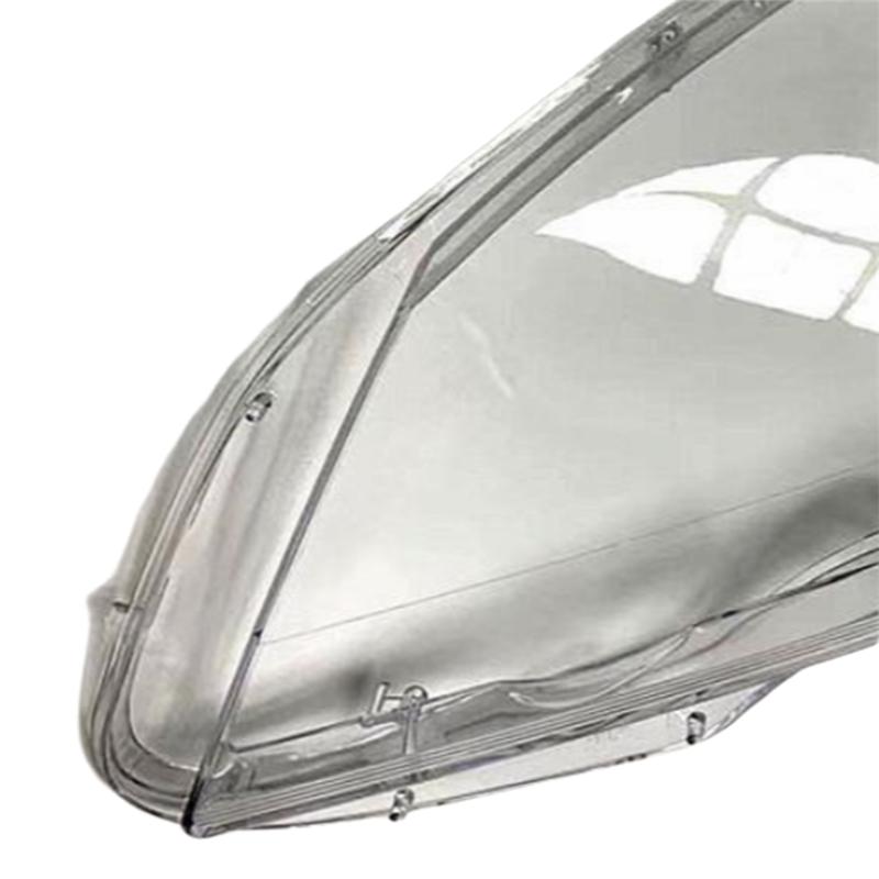 Car Front Headlight Cover Lampshades Lamp Shell Headlights Lens Cover For Mercedes-Benz C-Class W204 2007-2010