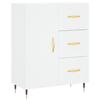 VidaXL Buffet White 69.5x34x90 Cm Engineered Wood 827892