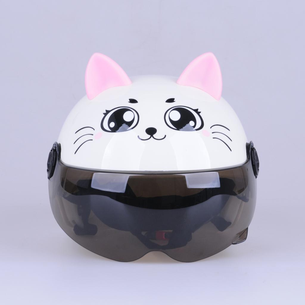 Children's Helmet Electric Battery Car Kids Helmet Boys Girls Children Four Seasons Universal Models