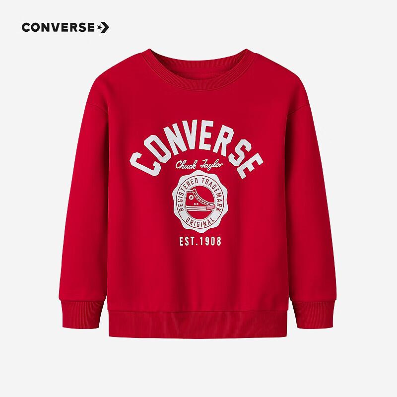 Converse Boys' Fleece-Lined Sweatshirt