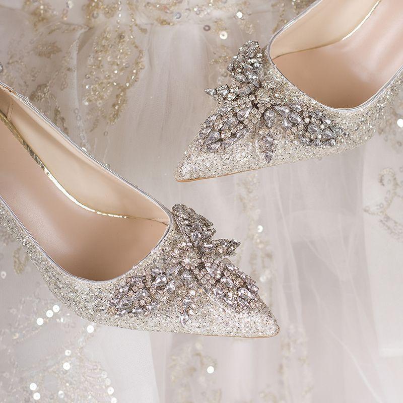 French Comfortable and Versatile, Not Tired of High Heels Women's Spring and Summer 2025 New Pointed Head Shallow Mouth Stiletto Single Shoes Women