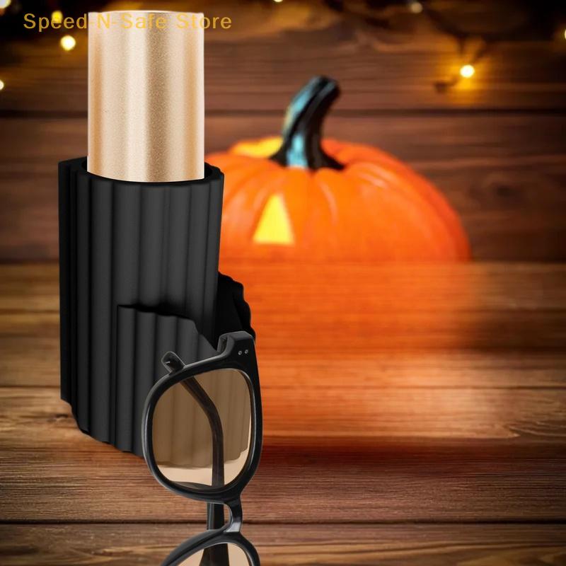 Universeller Silikon-Auto-Lippenstifthalter, tragbarer Organizer für kleine Kosmetikartikel und Accessoires, praktisches Hakendesign