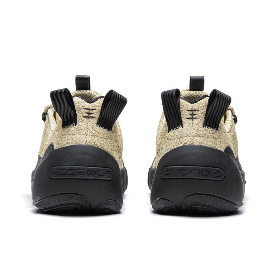 Li Ning Wudao Ace 3.0 Trendy Sports Breathable Wear-Resistant Increased Height Low-Top Casual Shoes Unisex Casual Shoes Khaki AZGV095-3