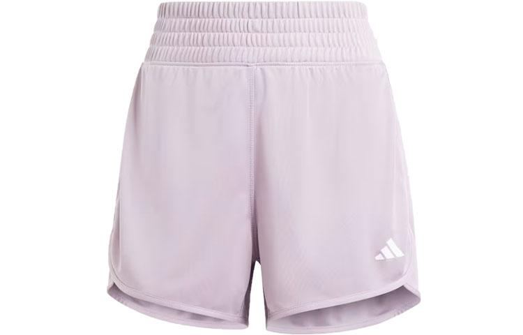 Adidas Pacer Essentials Knit High Rise Shorts Sports Shorts Women s Pink IR6235 S