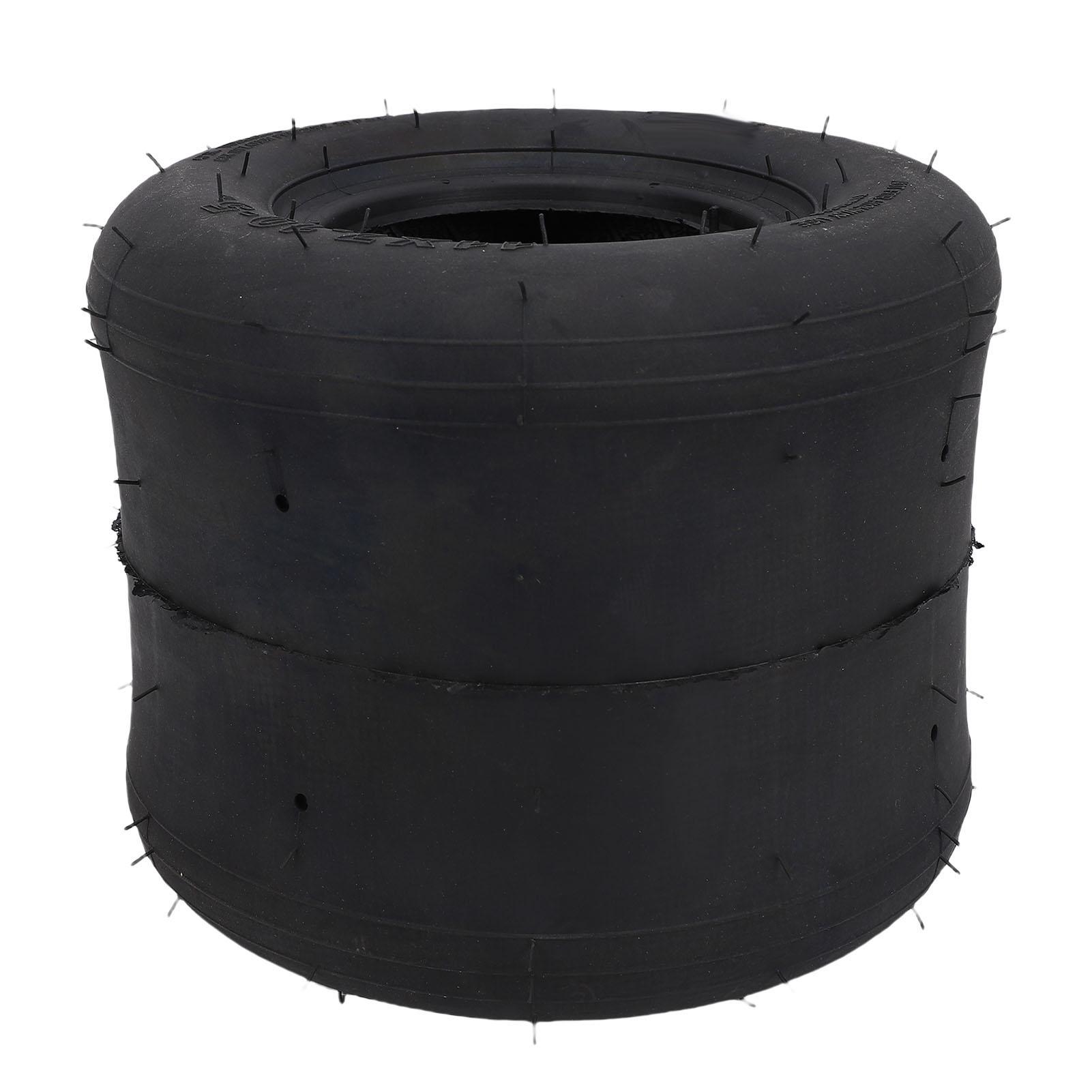 Igeteck Unisex Go Kart Tire 11X7.10 5 4 Layers Non Slip Inflatable Tubeless Racing Slick Tire For Drift Trike Go Kart Atv Utv Golf