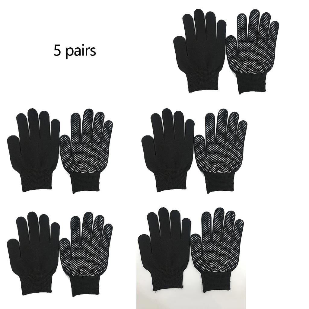 1 Paar/3 Paare/5 Paare Herren- und Damen-Sicherheitsarbeitshandschuhe, Gartenschutz, rutschfeste und verschleißfeste Handschuhe