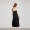 ELLE French Minimalist Fashion Versatile Solid Color Slimming Waist A-Line Dress Women dresses L8SLM325