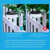 Solar LED Light, Outdoor Courtyard Home Fence Wall Lamp Motion Sensor Decoration for Patio and Garden External Sconce