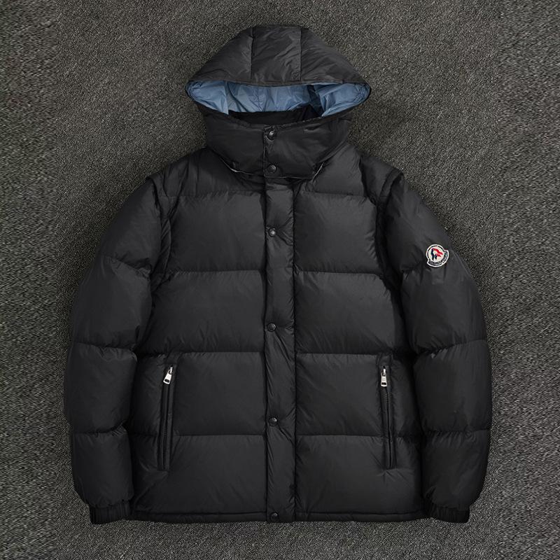 

Winter new down jacket men s leisure sports down jacket removable down jacket M