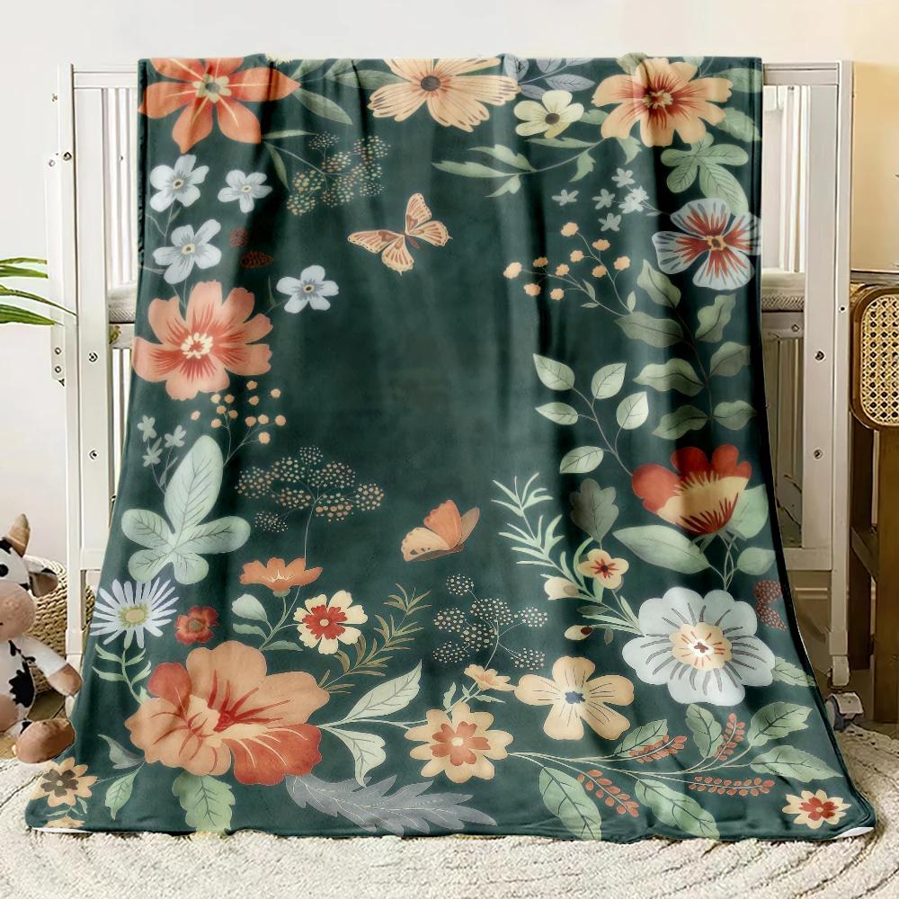 Festive Christmas  Flannel Thin Blankets Cozy Patterns for A Merry Holiday Flannel Blanket New Year Home Decoration Gift