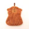 Capybara Cartoon Quick-Dry, Absorbent Hanging Hand Towel - Lint-Free, Thickened for Kitchen & Kids