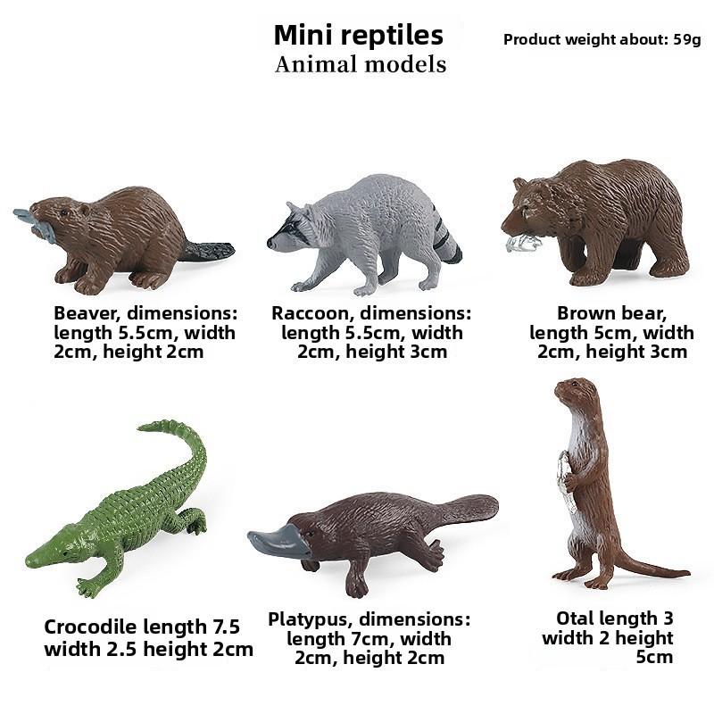 Marine Animal Model Set Plastic Realistic Ocean Creatures For Collectors And Kids