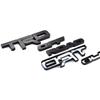 5Pcs ABS OVERLAY car logo Emblem for Toyota 4runner TRD off-road vehicle front grille luggage wing sticker modified accessories