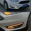 Car LED DRL Daytime Running Light 2 Colors Bright Lamp Fit for Ford Focus MK3 2015? 2018