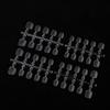 100Pcs Kids False Nails Press On Nails Coffin Artificial Nails Clear Fake Nail Tips For Extension Manicure Tool