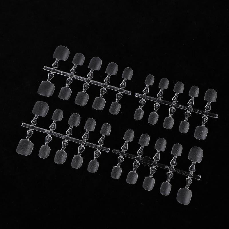 100Pcs Kids False Nails Press On Nails Coffin Artificial Nails Clear Fake Nail Tips For Extension Manicure Tool